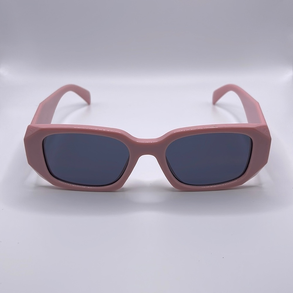 𝅺pink Geometric Spexx Fashion Sunglasses
